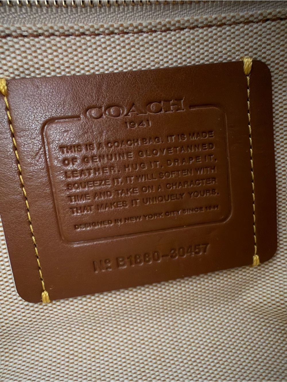 COACH Rogue 30/31 with rivets - Picture 10 of 11